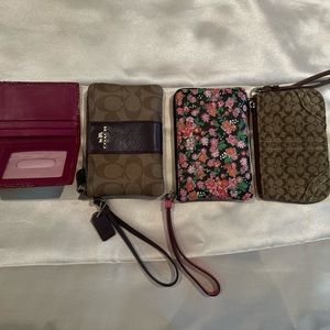 Wristlets (4) Coach